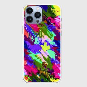 Чехол для iPhone 13 Pro Max с принтом Краска в Кировске,  |  | abstraction | expression | impressionism | абстракция | импрессионизм | краска | цвет | экспрессия