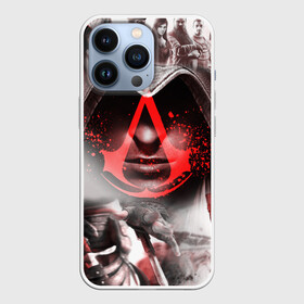 Чехол для iPhone 13 Pro с принтом ASSASSIN S CREED в Кировске,  |  | black flag | brotherhood | chronicles | creed | game | origins | revelations | rogue | syndicate | unity | valhalla | альтаир | ассасин | игры | кинжал | пираты