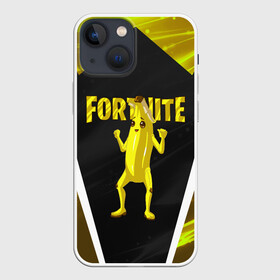 Чехол для iPhone 13 mini с принтом Fortnite PEELY в Кировске,  |  | battle royale | fortnite | fortnite peely | game | peely | банан | игра | киберспорт | компьютерная игра | королевская битва | фортнайт | фортнайт 2 | фортнайт 3 | фортнайт банан | фортнайт глава 2 | фортнайт глава 3