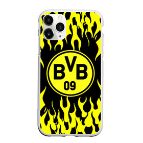 Чехол для iPhone 11 Pro матовый с принтом BORUSSIA. в Кировске, Силикон |  | Тематика изображения на принте: borussia | fc | football | football club | sport | боруссия | боруссия дортмунд | дортмунда | немецкий футбольный клуб | спорт | уефа | униформа | фирменные цвета | фк | футбол | футбольный клуб