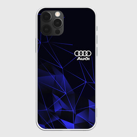 Чехол для iPhone 12 Pro Max с принтом AUDI в Кировске, Силикон |  | Тематика изображения на принте: audi | авто | автомобиль | ауди | логотип | марка | машина | надпись | текстура