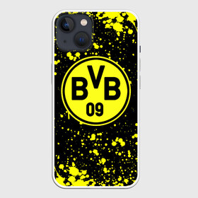 Чехол для iPhone 13 с принтом BORUSSIA. в Кировске,  |  | borussia | fc | football | football club | sport | боруссия | боруссия дортмунд | дортмунда | немецкий футбольный клуб | спорт | уефа | униформа | фирменные цвета | фк | футбол | футбольный клуб