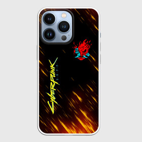 Чехол для iPhone 13 Pro с принтом CYBERPUNK 2077. в Кировске,  |  | cd project red | cyberpunk 2077 | keanu reeves | samurai | киану ривз | киберпанк 2077 | самураи