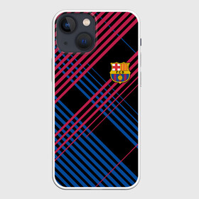 Чехол для iPhone 13 mini с принтом BARSELONA. в Кировске,  |  | fc | fc barcelona | football | football club | sport | барса | испанский футбольный клуб | спорт | уефа | униформа | фирменные цвета | фк | фк барселона | футбол | футбольный клуб