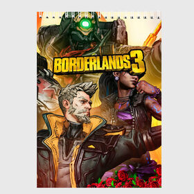 Скетчбук с принтом Borderlands 3 в Кировске, 100% бумага
 | 48 листов, плотность листов — 100 г/м2, плотность картонной обложки — 250 г/м2. Листы скреплены сверху удобной пружинной спиралью | borderlands | borderlands legendary collection | esport | games | pbg | бордерлендс | игры | киберспорт | командная экшен пострелушка | пбг | перестрелка | персонажи | стрелок | фантастический шутер