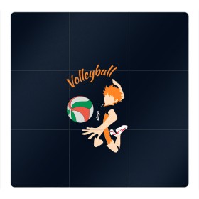 Магнитный плакат 3Х3 с принтом Волейбол в Кировске, Полимерный материал с магнитным слоем | 9 деталей размером 9*9 см | volleyball | волейбол | волейболист | игра | мяч | спорт | спортсмен | я люблю волейбол