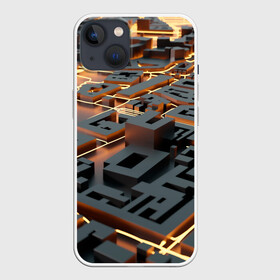 Чехол для iPhone 13 с принтом 3D абстрактная схема в Кировске,  |  | 3d кубики | 3д кубики | sport | абстракция | брызги | краска | кубики | линии | паттерн | спорт | спортивная | спортивный стиль | стиль | текстуры | тренировка | узор