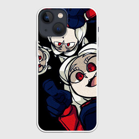 Чехол для iPhone 13 mini с принтом Мультяшные герои Helltaker в Кировске,  |  | anime | azazel | hell | helltaker | justice | lucifer | malina | modeus | pandemonica | zdrada | ад | аниме | демон | демонесса | здрада | иероглифы | люцифер | малина | модеус | пандемоника | правосудие | хеллтейкер | хэлтей