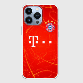 Чехол для iPhone 13 Pro с принтом BAYERN MUNCHEN. в Кировске,  |  | fc | fc bayern munich | football | football club | sport | клуб германии | мюнхен | немецкий футбольный клуб | спорт | уефа | униформа | фирменные цвета | фк | футбол | футбольный клуб | футбольный клуб бавария