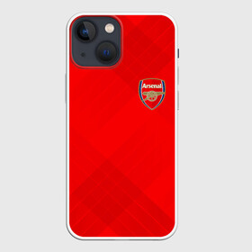 Чехол для iPhone 13 mini с принтом ARSENAL. в Кировске,  |  | fc | football | football club | sport | британский футбольный клуб | спорт | уефа | униформа | фирменные цвета | фк | футбол | футбольный клуб