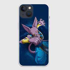 Чехол для iPhone 13 с принтом Шар Дракона. Бирус в Кировске,  |  | beerus | dragon ball | dragon ball fighter | аниме | лорд бирус