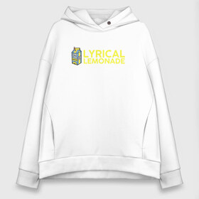 Женское худи Oversize хлопок с принтом Lyrical Lemonade в Кировске, френч-терри — 70% хлопок, 30% полиэстер. Мягкий теплый начес внутри —100% хлопок | боковые карманы, эластичные манжеты и нижняя кромка, капюшон на магнитной кнопке | benet | bennett | cole | lemonade | lyrical | беннетт | коул | лемонад | лемонаде | лемонэйд | лимонад | лимонэйд | лирикал | лирикл