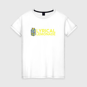 Женская футболка хлопок с принтом Lyrical Lemonade в Кировске, 100% хлопок | прямой крой, круглый вырез горловины, длина до линии бедер, слегка спущенное плечо | benet | bennett | cole | lemonade | lyrical | беннетт | коул | лемонад | лемонаде | лемонэйд | лимонад | лимонэйд | лирикал | лирикл