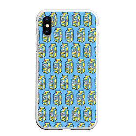 Чехол для iPhone XS Max матовый с принтом Lyrical Lemonade Pattern в Кировске, Силикон | Область печати: задняя сторона чехла, без боковых панелей | Тематика изображения на принте: benet | bennett | cole | lemonade | lyrical | беннетт | коул | лемонад | лемонаде | лемонэйд | лимонад | лимонэйд | лирикал | лирикл