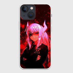 Чехол для iPhone 13 mini с принтом Люцифер Директор Ада в Кировске,  |  | anime | azazel | hell | helltaker | justice | lucifer | malina | modeus | pandemonica | zdrada | ад | аниме | демон | демонесса | здрада | люцифер | малина | модеус | пандемоника | правосудие | хеллтейкер | хэлтейкер | цербер