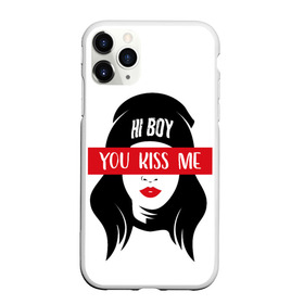 Чехол для iPhone 11 Pro матовый с принтом Дерзкая (Z) в Кировске, Силикон |  | female | hi boy | бесстрашная женщина | дерзкая | крутой | подруге | поцелуй | поцелуй меня | привет | смелая | смелой