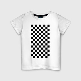 Детская футболка хлопок с принтом Шахматный пол в Кировске, 100% хлопок | круглый вырез горловины, полуприлегающий силуэт, длина до линии бедер | дельта | заговор | иллюминаты | масонство | масоны | наблюдение | наугольник | текстура | циркуль | шахматка