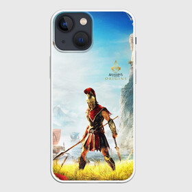 Чехол для iPhone 13 mini с принтом ASSASSIN S CREED l ODYSSEY(S) в Кировске,  |  | black flag | brotherhood | chronicles | creed | game | origins | revelations | rogue | syndicate | unity | valhalla | альтаир | ассасин | игры | кинжал | пираты