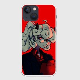 Чехол для iPhone 13 mini с принтом Чудесная Пандемоника в Кировске,  |  | anime | azazel | hell | helltaker | justice | lucifer | malina | modeus | pandemonica | zdrada | ад | аниме | демон | демонесса | здрада | люцифер | малина | модеус | пандемоника | правосудие | хеллтейкер | хэлтейкер | цербер