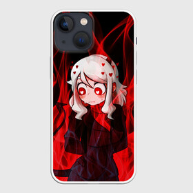 Чехол для iPhone 13 mini с принтом Главный герой Helltaker в Кировске,  |  | anime | azazel | hell | helltaker | justice | lucifer | malina | modeus | pandemonica | zdrada | ад | аниме | демон | демонесса | здрада | люцифер | малина | модеус | пандемоника | правосудие | хеллтейкер | хэлтейкер | цербер