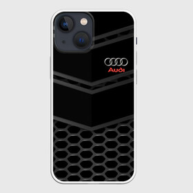 Чехол для iPhone 13 mini с принтом AUDI. в Кировске,  |  | audi | auto | automobile | car | carbon | machine | motor | motor car | sport car | автомашина | ауди | бренд | легковой автомобиль | марка | спортивный автомобиль | тачка