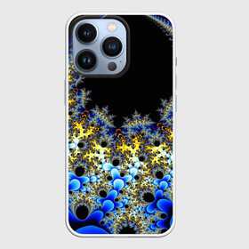 Чехол для iPhone 13 Pro с принтом Фрактальная материя l Fractal в Кировске,  |  | Тематика изображения на принте: abstract | abstraction | color | fractal | geometry | paitnt | psy | абстракция | геометрия | краски | неоновые | психоделика | фрактал