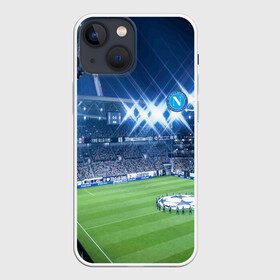 Чехол для iPhone 13 mini с принтом FC NAPOLI. в Кировске,  |  | championship | fc | football | footer | napoli | soccer | socker | sport | европейская лига | наполи | одежда | спорт | спортивный | униформа | футбол | футбольный клуб | чемпионат