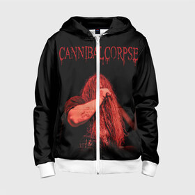 Детская толстовка 3D на молнии с принтом Cannibal Corpse #6 в Кировске, 100% полиэстер |  манжеты и пояс оформлены широкой мягкой резинкой, двухслойный капюшон со шнурком для регулировки, спереди карманы и застежка-молния
 | canibal corpse | cannibal copse | death | metal | канибал корс | каннибал корпс | метал