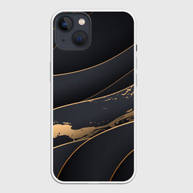 Чехол для iPhone 13 с принтом black gold в Кировске,  |  | 3d кубики | 3д кубики | sport | абстракция | брызги | краска | кубики | линии | паттерн | спорт | спортивная | спортивный стиль | стиль | текстуры | тренировка | узор