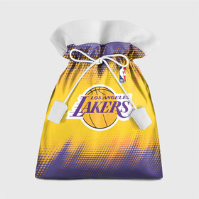 Подарочный 3D мешок с принтом Los Angeles Lakers в Кировске, 100% полиэстер | Размер: 29*39 см | basketball | game | lakers | los angeles | los angeles lakers | nba | sport | баскетбол | игра | лейкерс | лос анджелес | лос анджелес лейкерс | нба | спорт