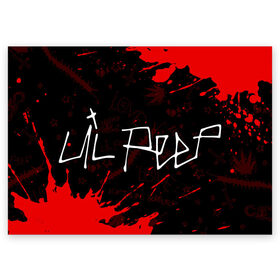 Поздравительная открытка с принтом LIL PEEP / ЛИЛ ПИП в Кировске, 100% бумага | плотность бумаги 280 г/м2, матовая, на обратной стороне линовка и место для марки
 | Тематика изображения на принте: beautiful | daddy | heart | life | lil | lilpeep | music | peep | rap | rapper | rip | tattoo | лил | лилпип | литл | лого | музыка | папочка | пип | рип | рожица | рэп | рэпер | рэперы | сердечко | сердце | символ | тату | татуировки