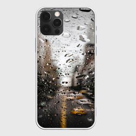 Чехол для iPhone 12 Pro Max с принтом Дождь капли на стекле город в Кировске, Силикон |  | абстракция | блики | боке | вода | город | градиент | дождь | дорога | капли | капли на стекле | круги | лето | пасмурно | природа | роса | свет | симметрия | темный | фото