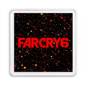 Магнит 55*55 с принтом FAR CRY 6 / ФАР КРАЙ 6 в Кировске, Пластик | Размер: 65*65 мм; Размер печати: 55*55 мм | 