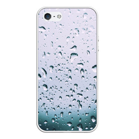 Чехол для iPhone 5/5S матовый с принтом Капли окно стекло дождь серо в Кировске, Силикон | Область печати: задняя сторона чехла, без боковых панелей | абстракция | блики | боке | брызги | вечер | вода | градиент | дача | дождь | капли | капли на стекле | лес | лето | мрачно | окно | природа | роса | свет | силуэты | симметрия | текстура | темный | фото