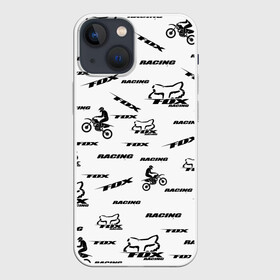 Чехол для iPhone 13 mini с принтом Форма для мотокросса FOX в Кировске,  |  | bike | crash | drift | extreme | fox | motor cycle | motorbike | motorcycle | race | racing | rally | turbo | автомобил | быстрый | классика | мотокросс | мотоцикл | экстрим