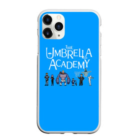 Чехол для iPhone 11 Pro матовый с принтом The umbrella academy в Кировске, Силикон |  | dark horse comics | netflix | the umbrella academy | umbrella | академия амбрелла | белая скрипка | бен харгривз | комикс | комильфо | космобой | кракен | реджинальд харгривз | сеанс | слух