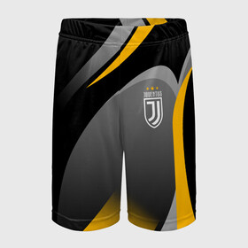 Детские спортивные шорты 3D с принтом Juventus Uniform в Кировске,  100% полиэстер
 | пояс оформлен широкой мягкой резинкой, ткань тянется
 | fc | football | fotball club | juventus | juventus uniform | sport | спорт | спортивные | униформа | фирменые цвета | фк | футбол | футбольный клуб | ювентус | ювентус униформа