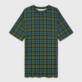 Платье-футболка 3D с принтом Шотландка в Кировске,  |  | гай | джентельмены | зеленый | квадрат | клетка | клеточка | клетчатая | костюм | полосы | ричи | рубашка | спортивный