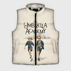 Мужской жилет утепленный 3D с принтом The umbrella academy в Кировске,  |  | dark horse comics | netflix | the umbrella academy | umbrella | академия амбрелла | белая скрипка | бен харгривз | комикс | комильфо | космобой | кракен | реджинальд харгривз | сеанс | слух