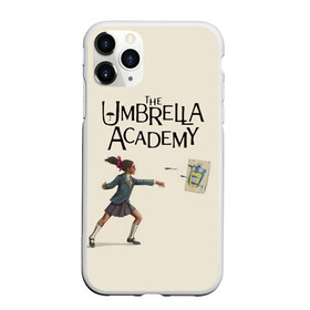 Чехол для iPhone 11 Pro матовый с принтом The umbrella academy в Кировске, Силикон |  | dark horse comics | netflix | the umbrella academy | umbrella | академия амбрелла | белая скрипка | бен харгривз | комикс | комильфо | космобой | кракен | реджинальд харгривз | сеанс | слух