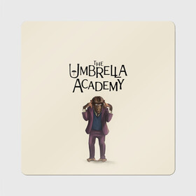 Магнит виниловый Квадрат с принтом The umbrella academy в Кировске, полимерный материал с магнитным слоем | размер 9*9 см, закругленные углы | dark horse comics | netflix | the umbrella academy | umbrella | академия амбрелла | белая скрипка | бен харгривз | комикс | комильфо | космобой | кракен | реджинальд харгривз | сеанс | слух