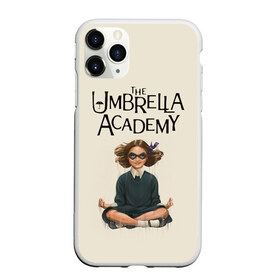 Чехол для iPhone 11 Pro матовый с принтом The umbrella academy в Кировске, Силикон |  | dark horse comics | netflix | the umbrella academy | umbrella | академия амбрелла | белая скрипка | бен харгривз | комикс | комильфо | космобой | кракен | реджинальд харгривз | сеанс | слух