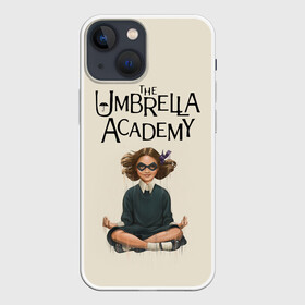 Чехол для iPhone 13 mini с принтом The umbrella academy в Кировске,  |  | dark horse comics | netflix | the umbrella academy | umbrella | академия амбрелла | белая скрипка | бен харгривз | комикс | комильфо | космобой | кракен | реджинальд харгривз | сеанс | слух