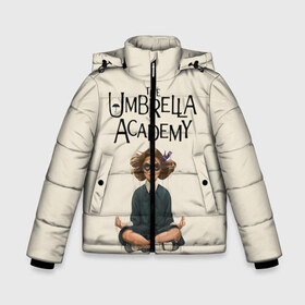 Зимняя куртка для мальчиков 3D с принтом The umbrella academy в Кировске, ткань верха — 100% полиэстер; подклад — 100% полиэстер, утеплитель — 100% полиэстер | длина ниже бедра, удлиненная спинка, воротник стойка и отстегивающийся капюшон. Есть боковые карманы с листочкой на кнопках, утяжки по низу изделия и внутренний карман на молнии. 

Предусмотрены светоотражающий принт на спинке, радужный светоотражающий элемент на пуллере молнии и на резинке для утяжки | dark horse comics | netflix | the umbrella academy | umbrella | академия амбрелла | белая скрипка | бен харгривз | комикс | комильфо | космобой | кракен | реджинальд харгривз | сеанс | слух