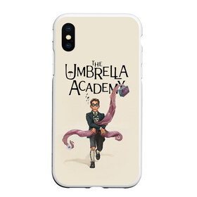 Чехол для iPhone XS Max матовый с принтом The umbrella academy в Кировске, Силикон | Область печати: задняя сторона чехла, без боковых панелей | dark horse comics | netflix | the umbrella academy | umbrella | академия амбрелла | белая скрипка | бен харгривз | комикс | комильфо | космобой | кракен | реджинальд харгривз | сеанс | слух