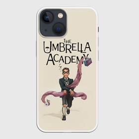 Чехол для iPhone 13 mini с принтом The umbrella academy в Кировске,  |  | dark horse comics | netflix | the umbrella academy | umbrella | академия амбрелла | белая скрипка | бен харгривз | комикс | комильфо | космобой | кракен | реджинальд харгривз | сеанс | слух