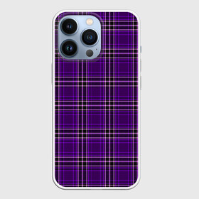 Чехол для iPhone 13 Pro с принтом The Gentlemen Violet в Кировске,  |  | boys | cell | gentlmen | pattern | боевик | гайричи | геометрия | джентельмены | джентльмен | квадраты | клетка | клетчатый | комедия | криминал | линии | мужские | пацанские | полоска | полосы | текстура | узор