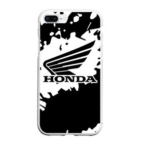 Чехол для iPhone 7Plus/8 Plus матовый с принтом HONDA в Кировске, Силикон | Область печати: задняя сторона чехла, без боковых панелей | 2020 | car | cbr1100xx | cbr600rr | civic | cr v | crv | gyro | honda | pcx | review | roadster | steed | test | авто | хонда | хонда срв