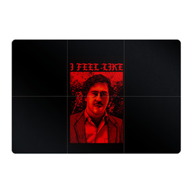 Магнитный плакат 3Х2 с принтом Пабло (I feel Like Escobar) в Кировске, Полимерный материал с магнитным слоем | 6 деталей размером 9*9 см | барон | вещество | власть | глюк | дурман | зависимость | игла | кайф | кофеин | любовь | мак | морф | пабло | флекс | хайп
