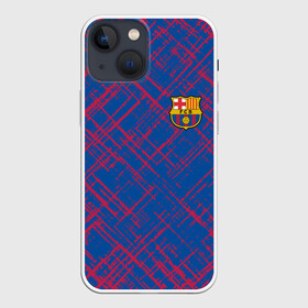 Чехол для iPhone 13 mini с принтом BARSELONA. в Кировске,  |  | fc | fc barcelona | football | football club | sport | барса | испанский футбольный клуб | спорт | уефа | униформа | фирменные цвета | фк | фк барселона | футбол | футбольный клуб